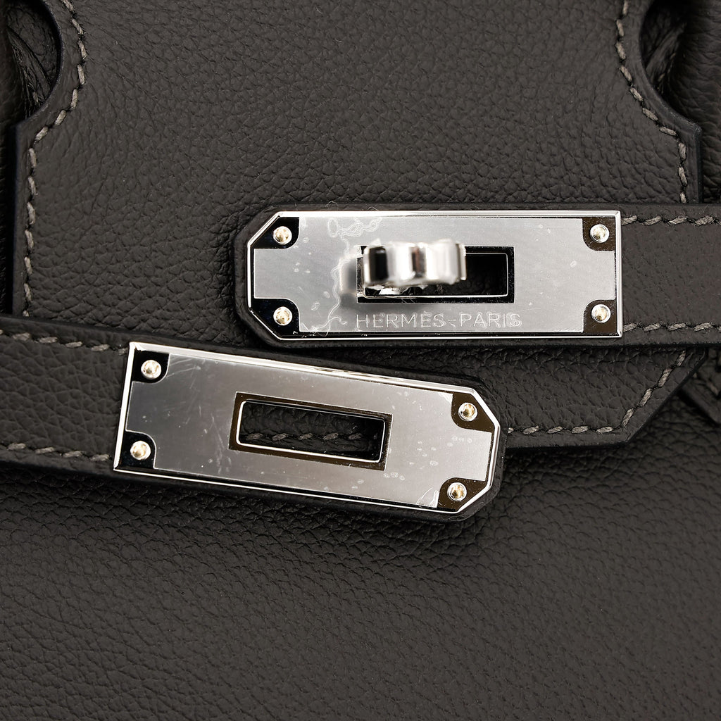 HERMÈS Birkin Shoulder Light 29 Vert Bronze Evercolor Palladium hardware K (2025)