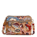 Triple Compartment Crossbody Bag
