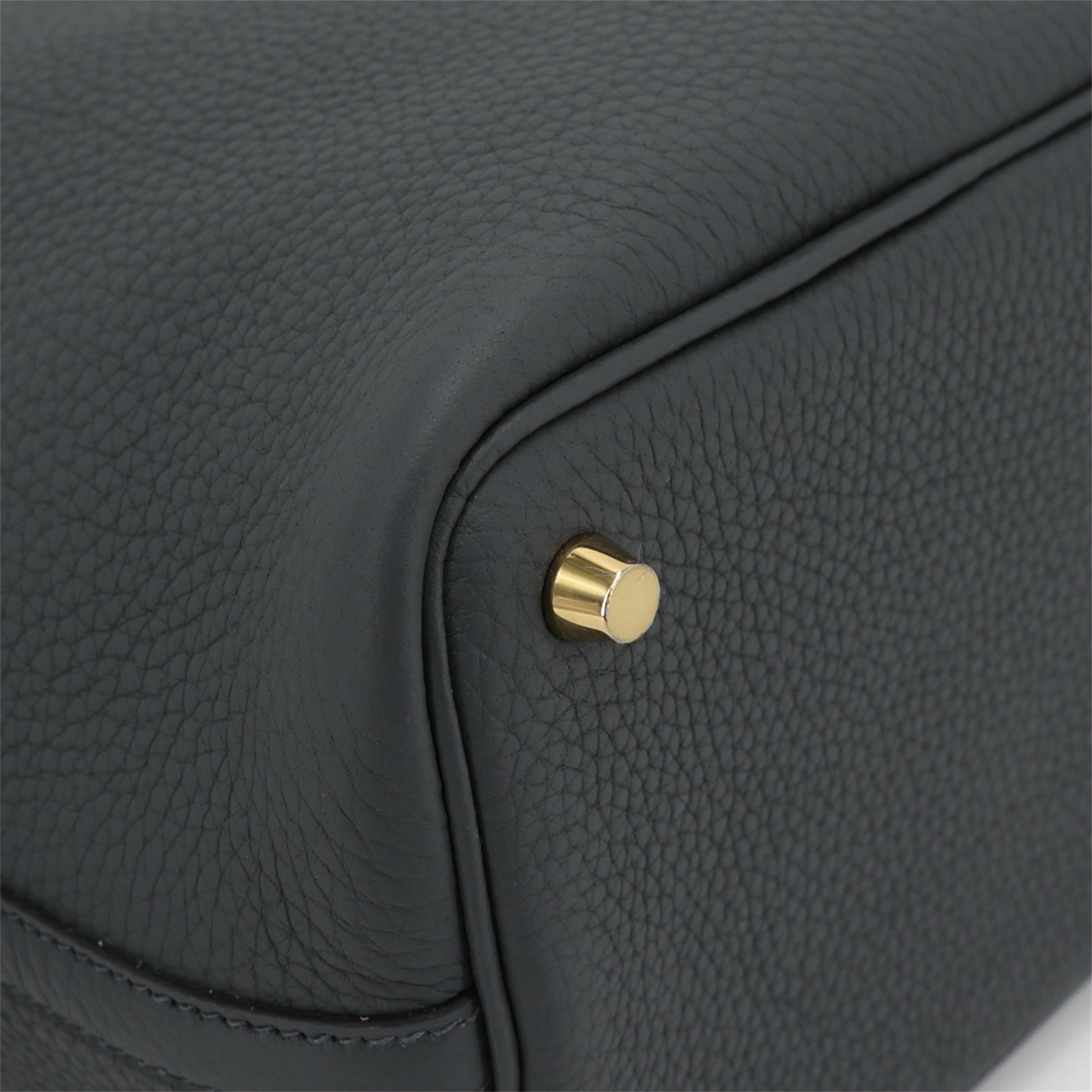 HERMÈS Picotin Lock PM Gris misty (H0) Clemence Permabrass hardware W (2024)
