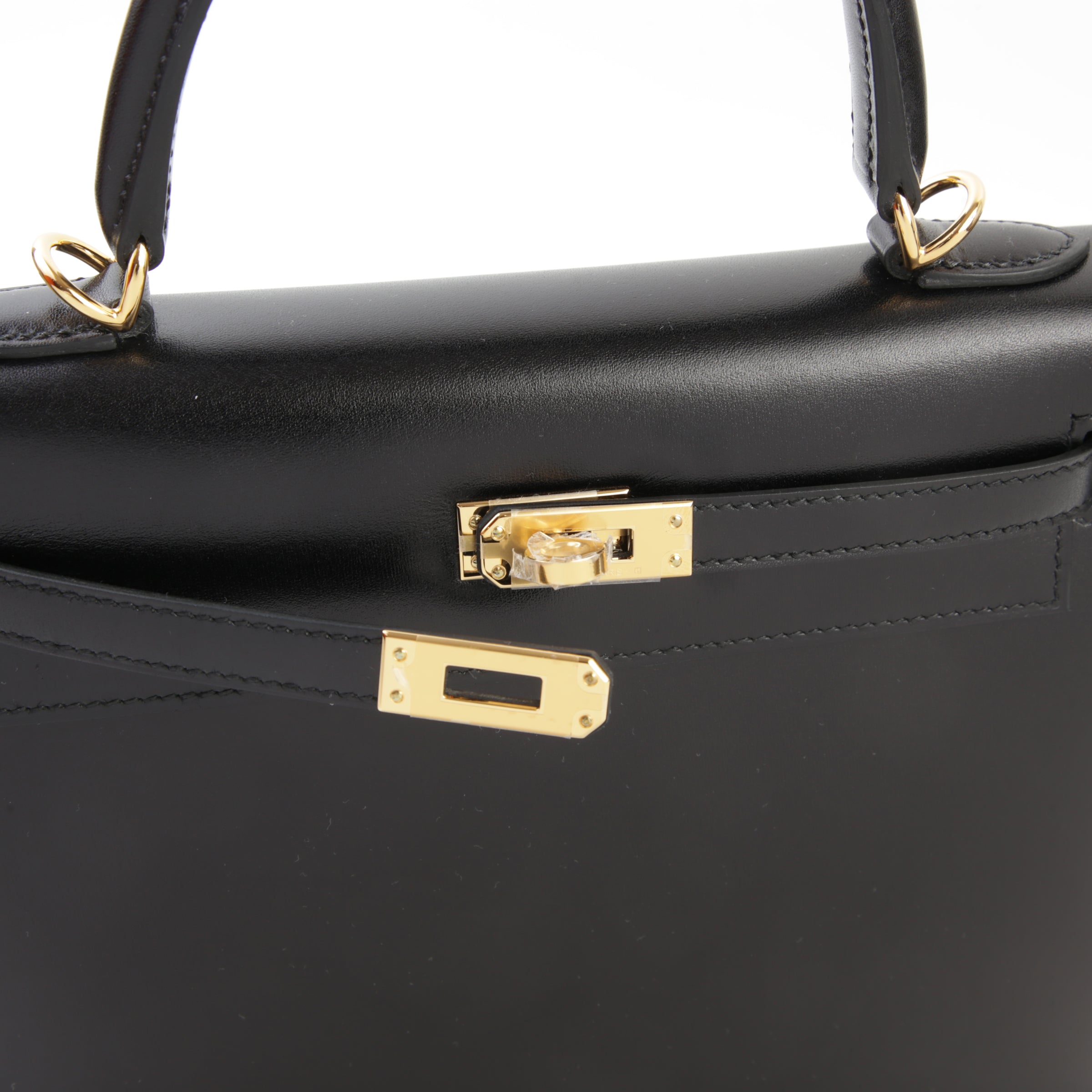HERMÈS Kelly 25 Sellier Black (89) (2023)