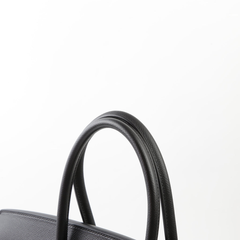 HERMÈS Birkin 35 Black (89) Epsom Palladium hardware D (2019)