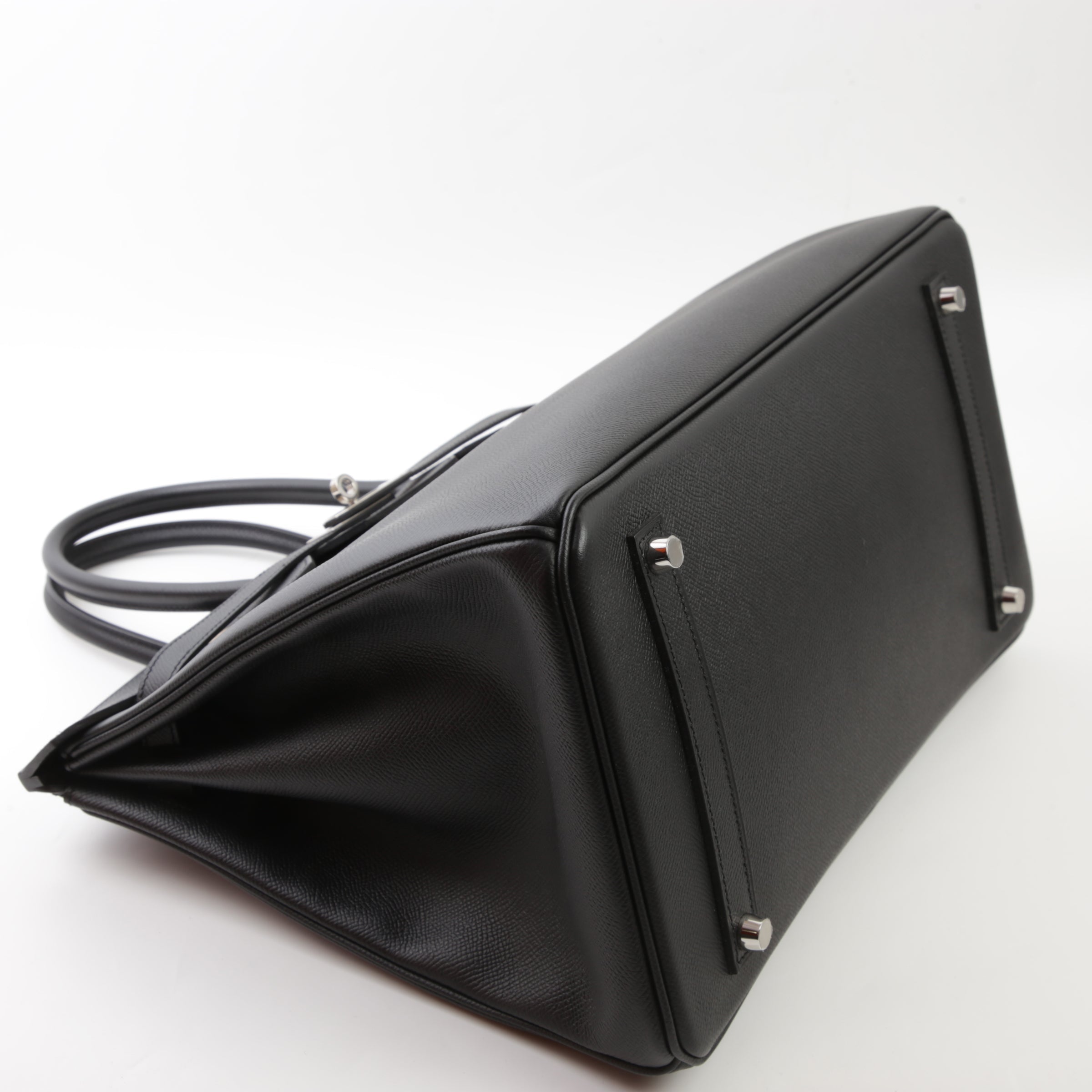 HERMÈS Birkin 35 Black (89) Epsom Palladium hardware D (2019)