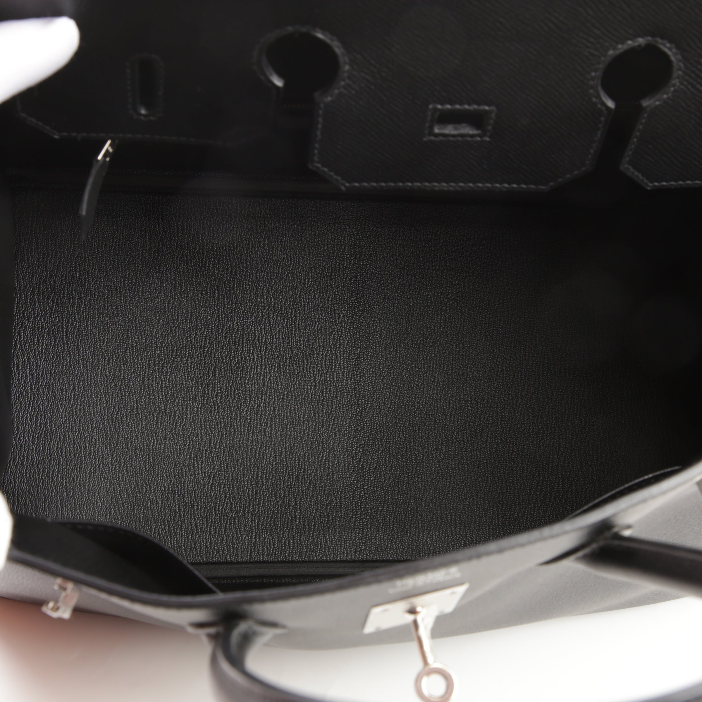 HERMÈS Birkin 35 Black (89) Epsom Palladium hardware D (2019)