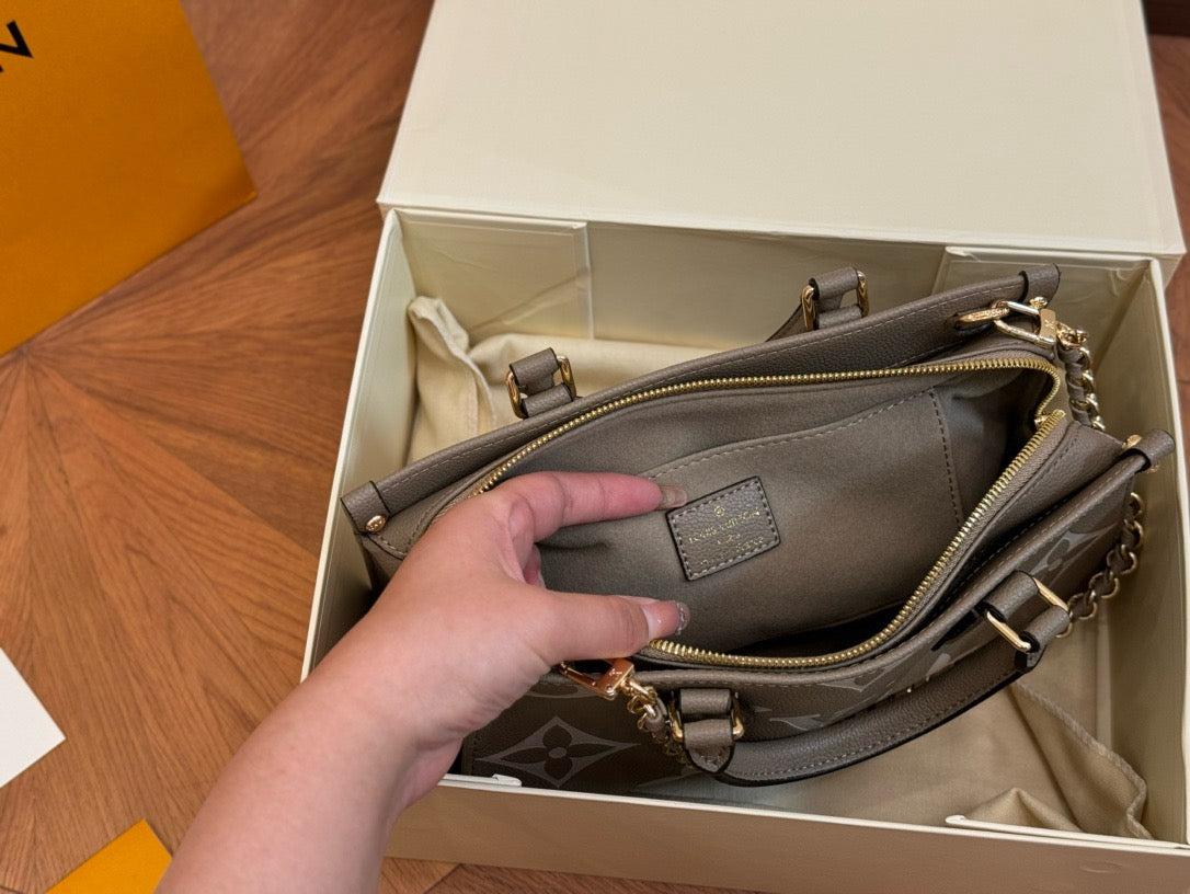 Louis Vuitton OTG grey Handbag