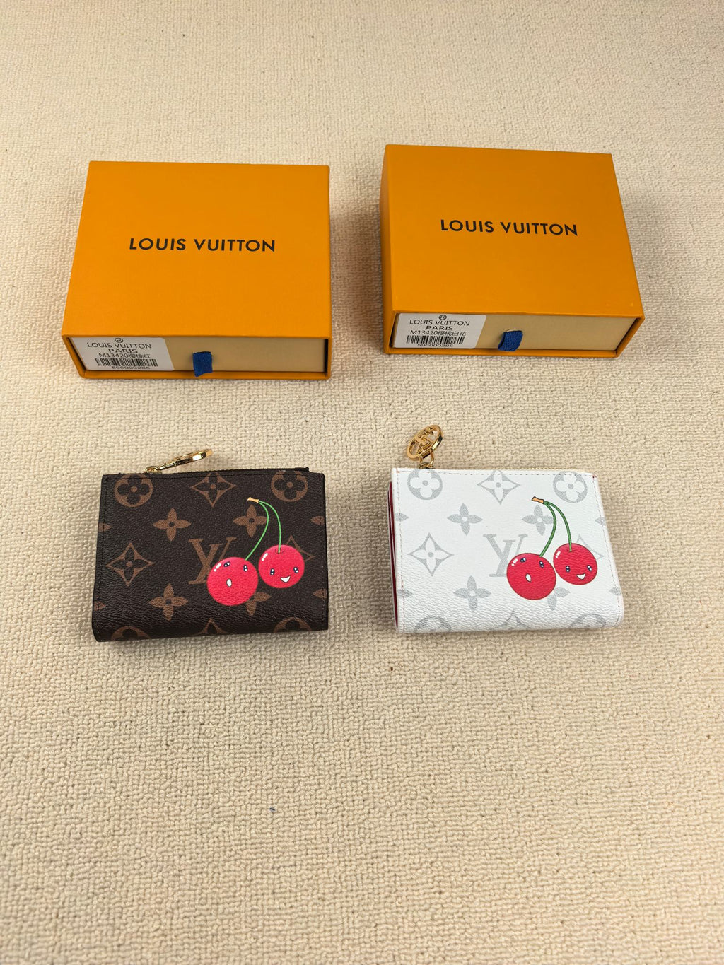 lv cherry wallet limited edition