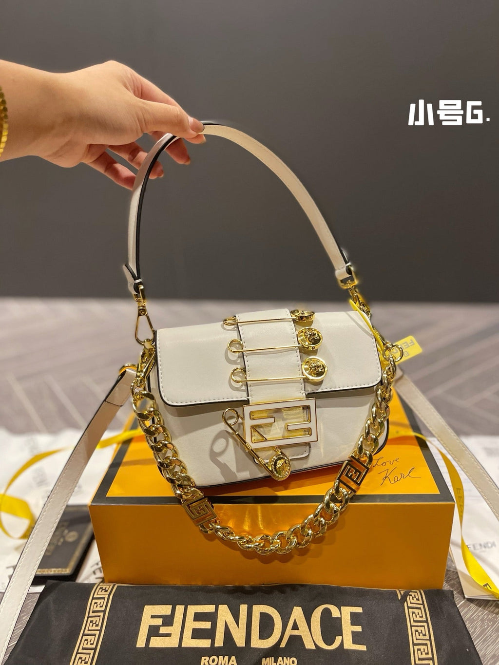 Versace Fendi Pin bags
