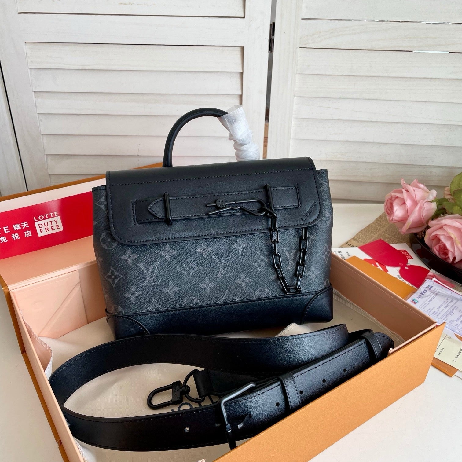 Louis vuitton black version bag