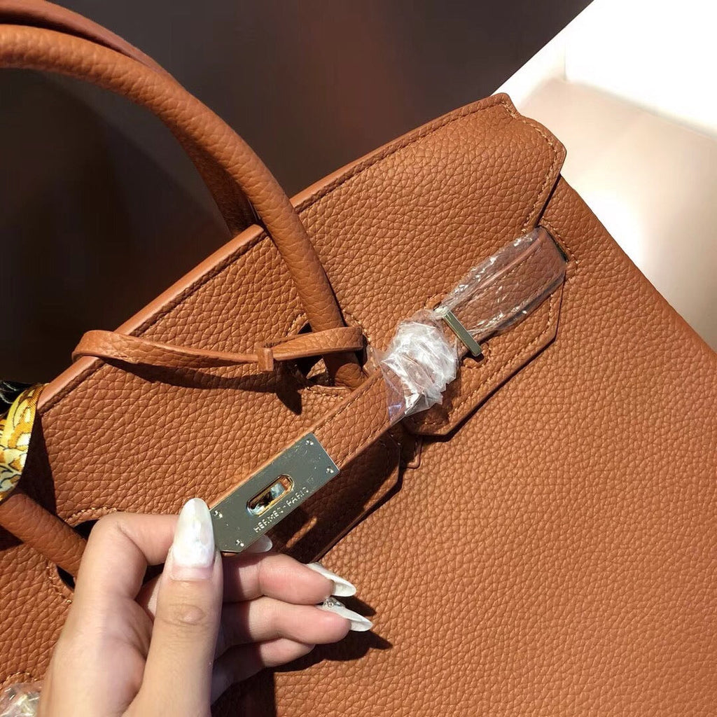 Hermes brikin brown Handbag