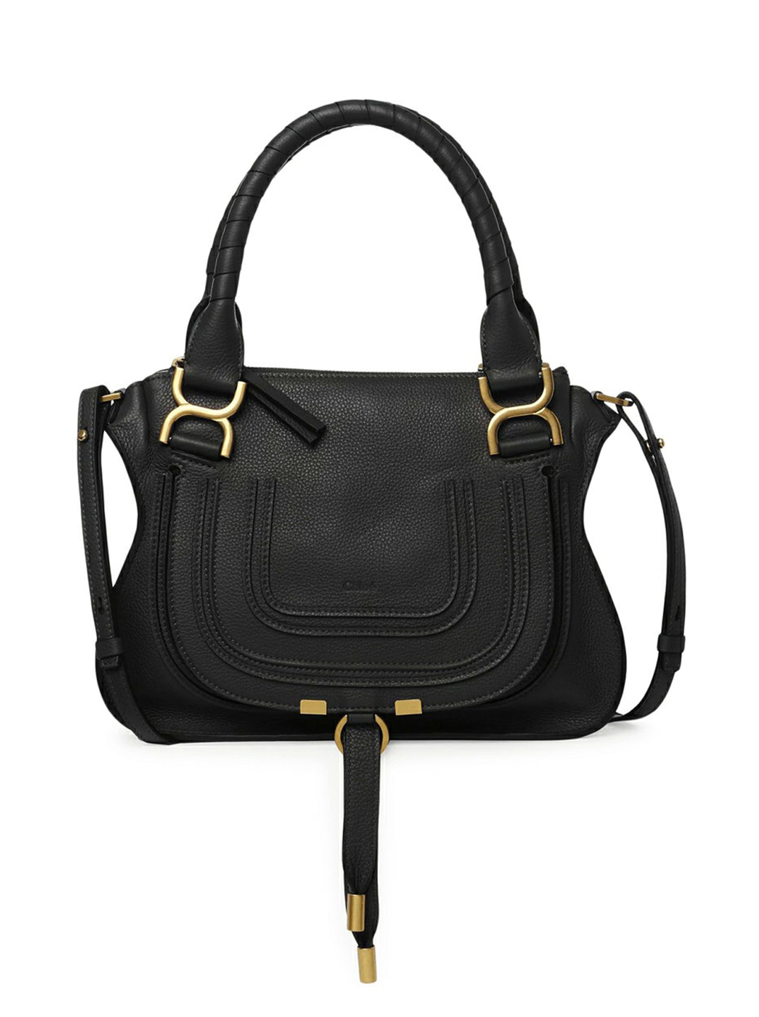 SMALL MERCIE BAG IN GRANATE LEATHER