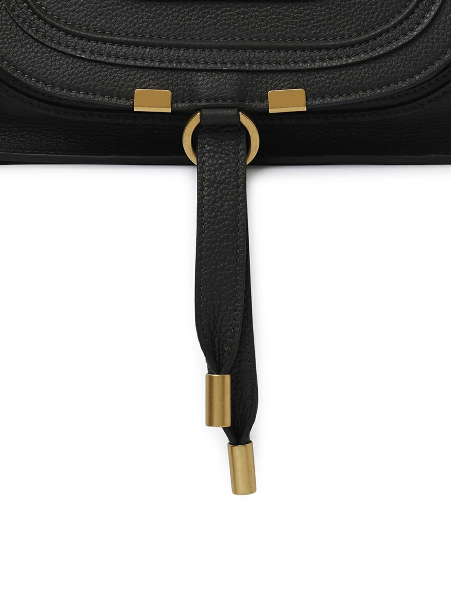 SMALL MERCIE BAG IN GRANATE LEATHER