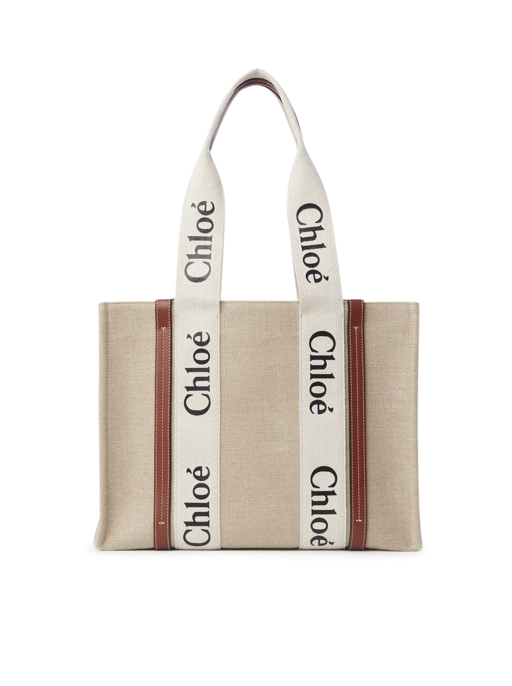 WOODY LINEN TOTE BAG