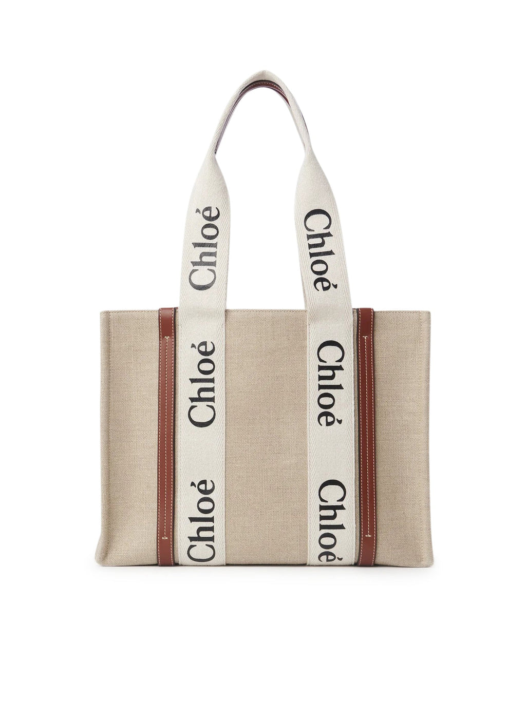 WOODY LINEN TOTE BAG