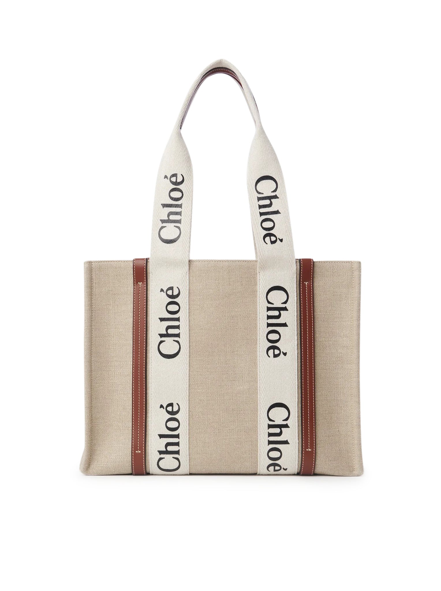 WOODY LINEN TOTE BAG