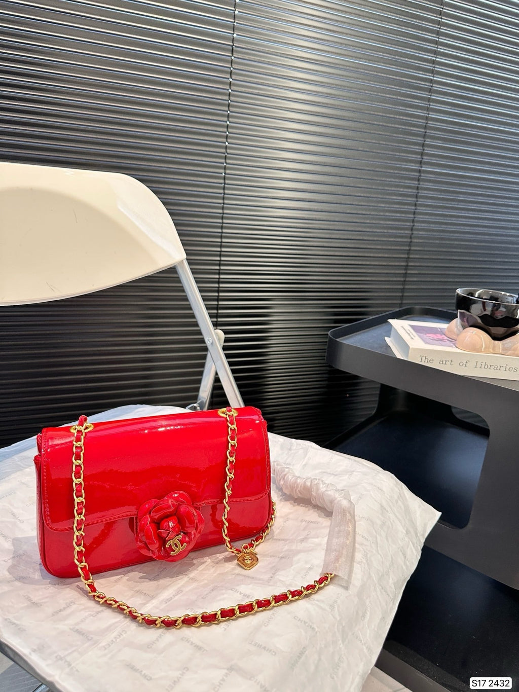 Chanel Rope Flower Handbag