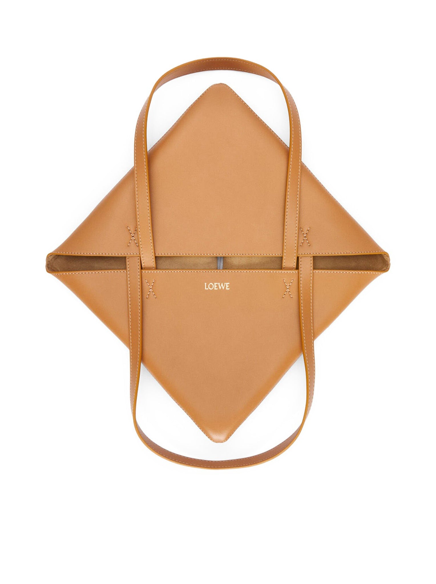 PUZZLE FOLD TOTE BAG IN POLISHED CALFSKIN