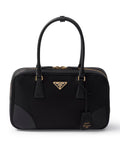 RE-EDITION 1978 MEDIUM TOP BAG IN RE-NYLON AND SAFFIANO