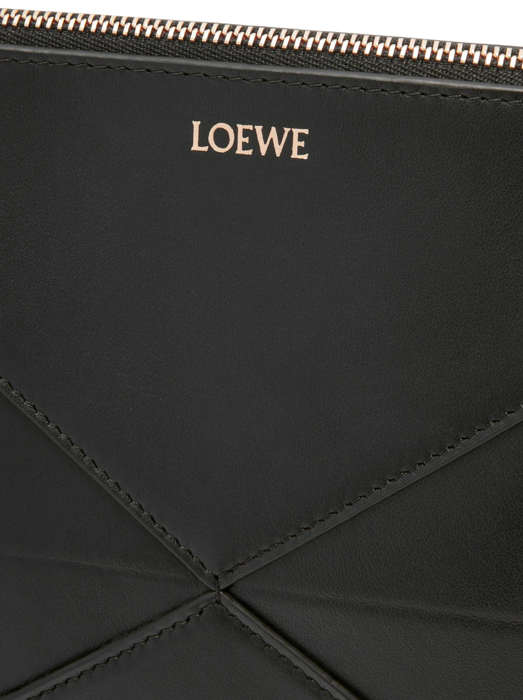 PUZZLE FOLD POUCH IN POLISHED CALFSKIN