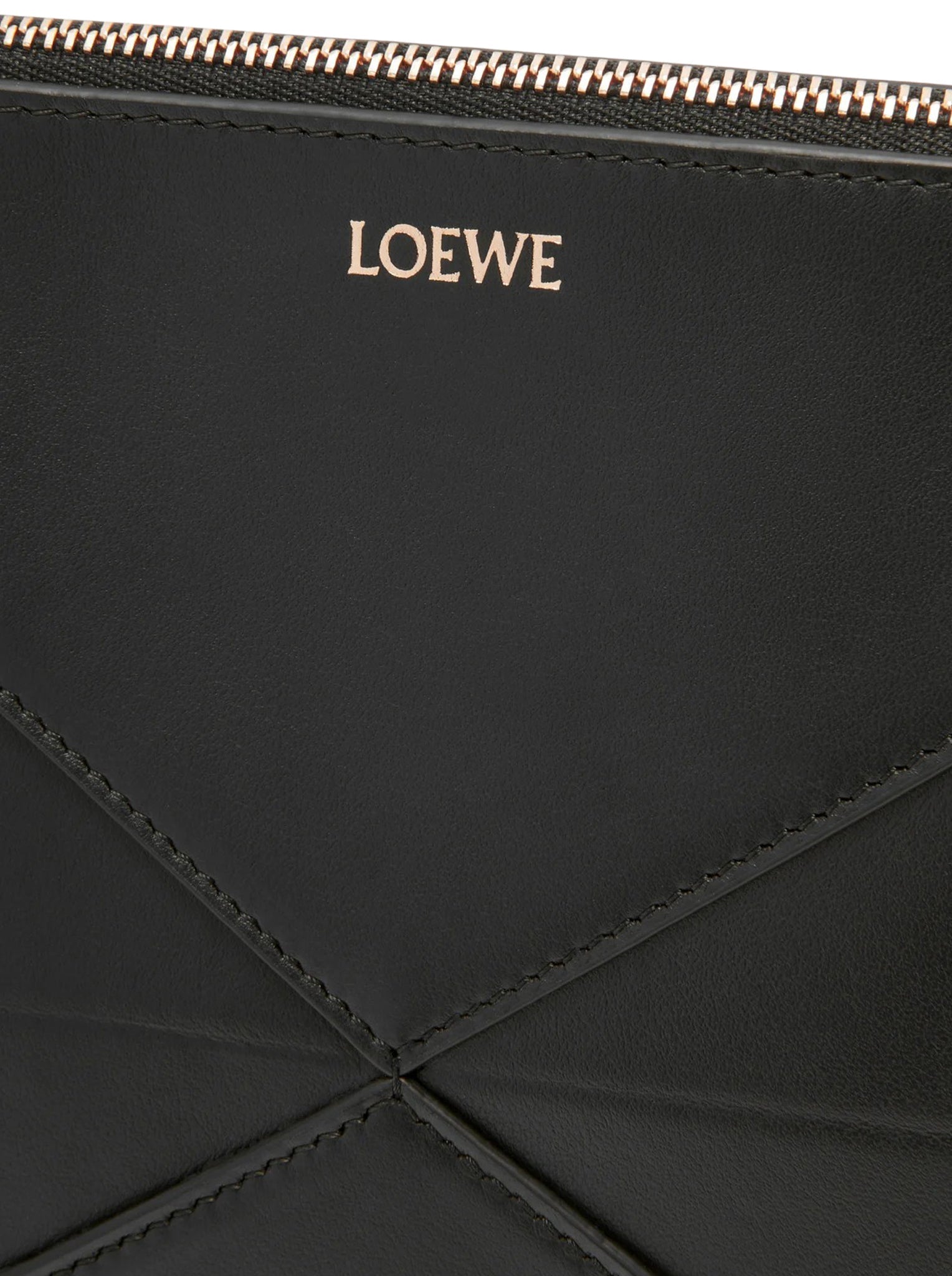 PUZZLE FOLD POUCH IN POLISHED CALFSKIN