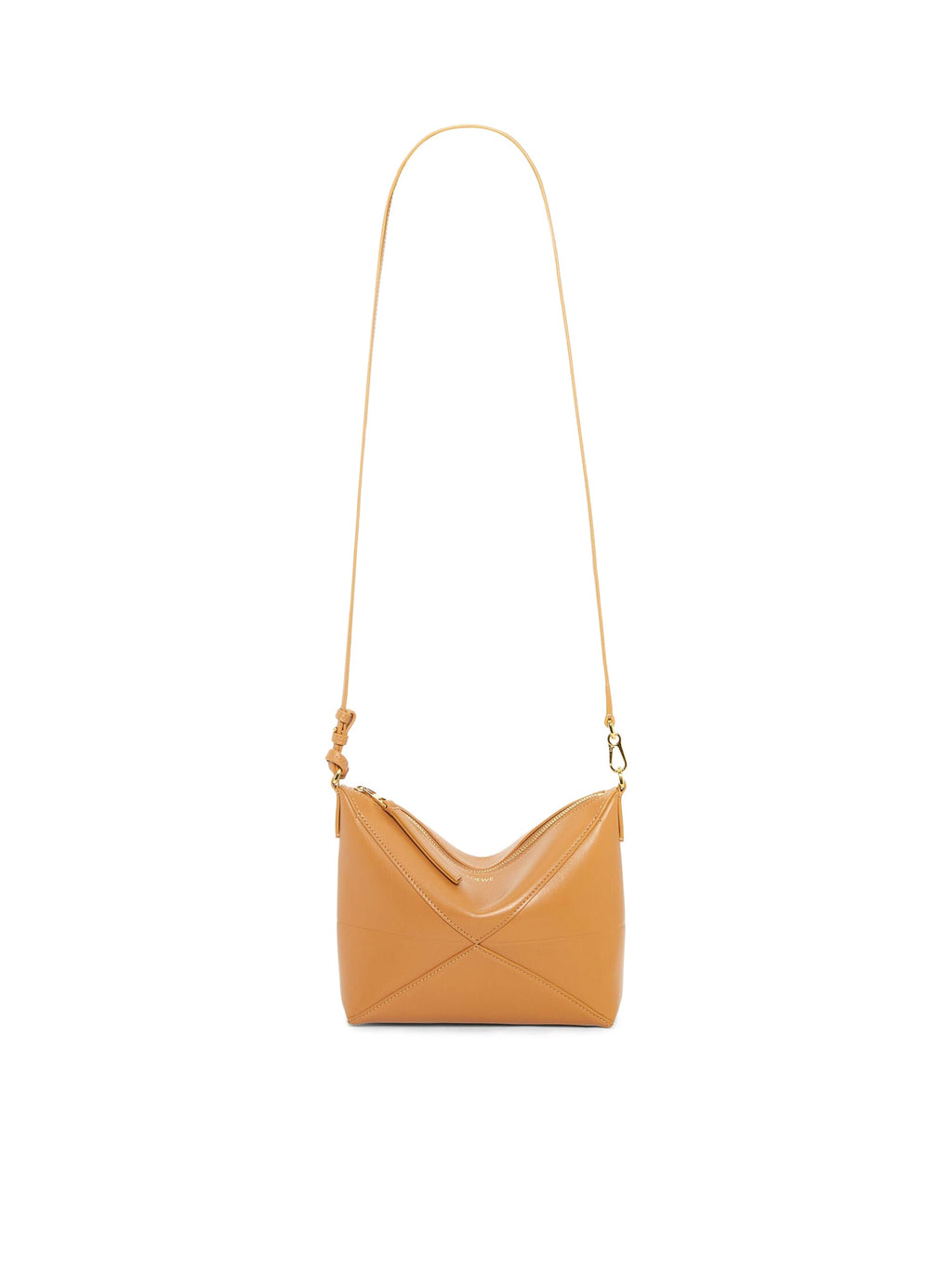 PUZZLE FOLD POUCH IN POLISHED CALFSKIN