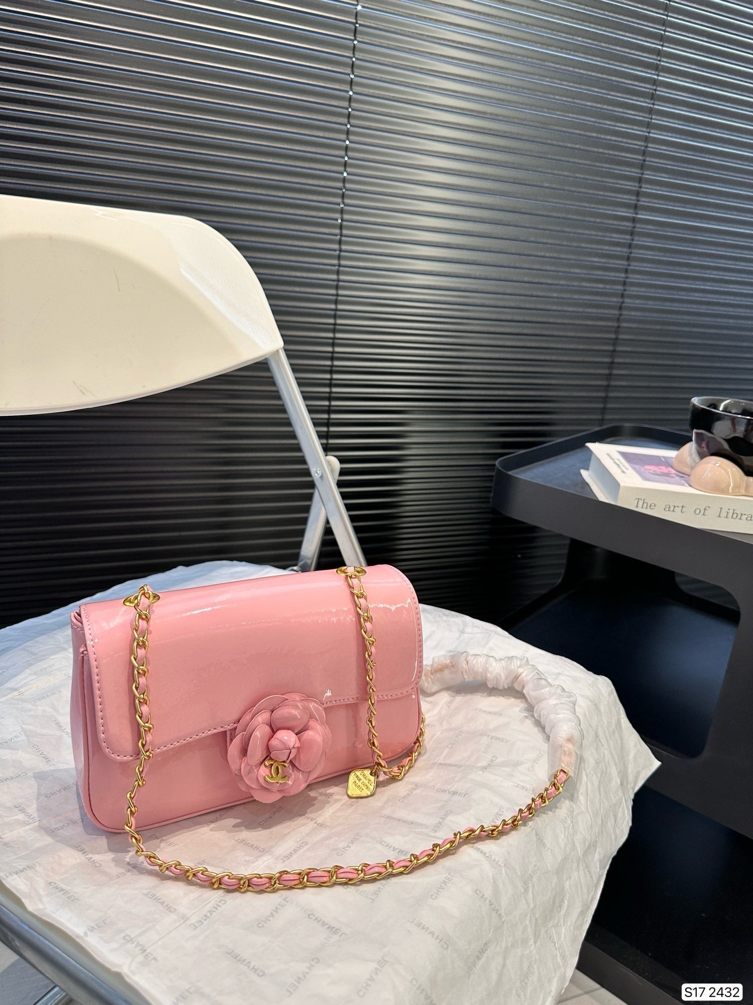 Chanel Rope Flower Handbag