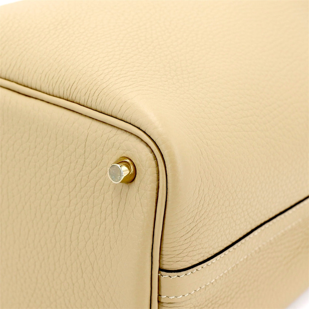 HERMÈS Picotin Lock PM Trench (S2) Clemence Gold hardware K (2025)