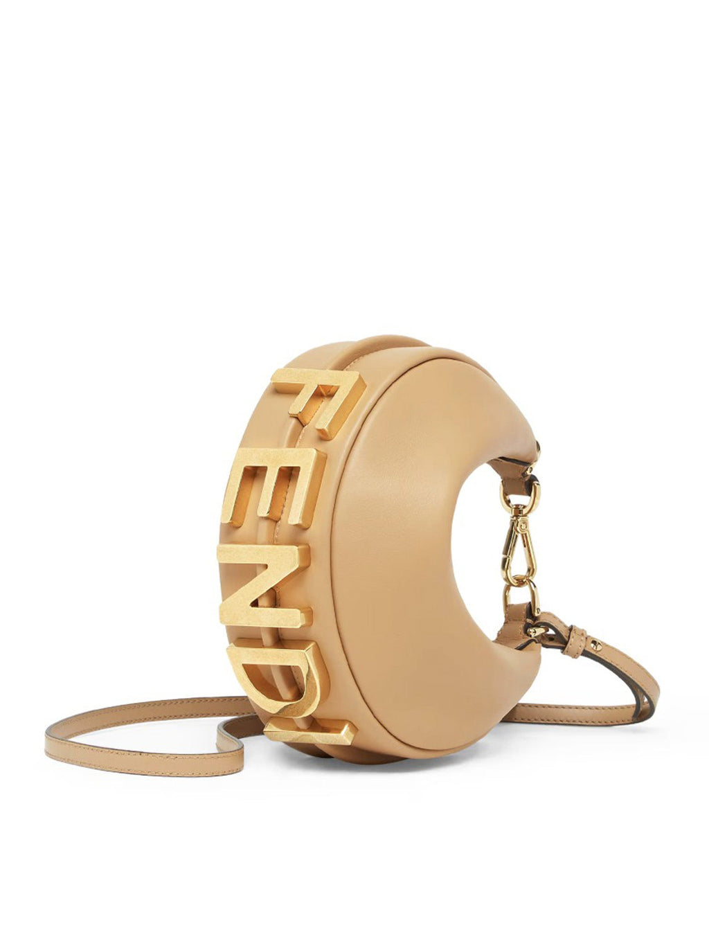 FENDIGRAPHY MINI IN HONEY LEATHER