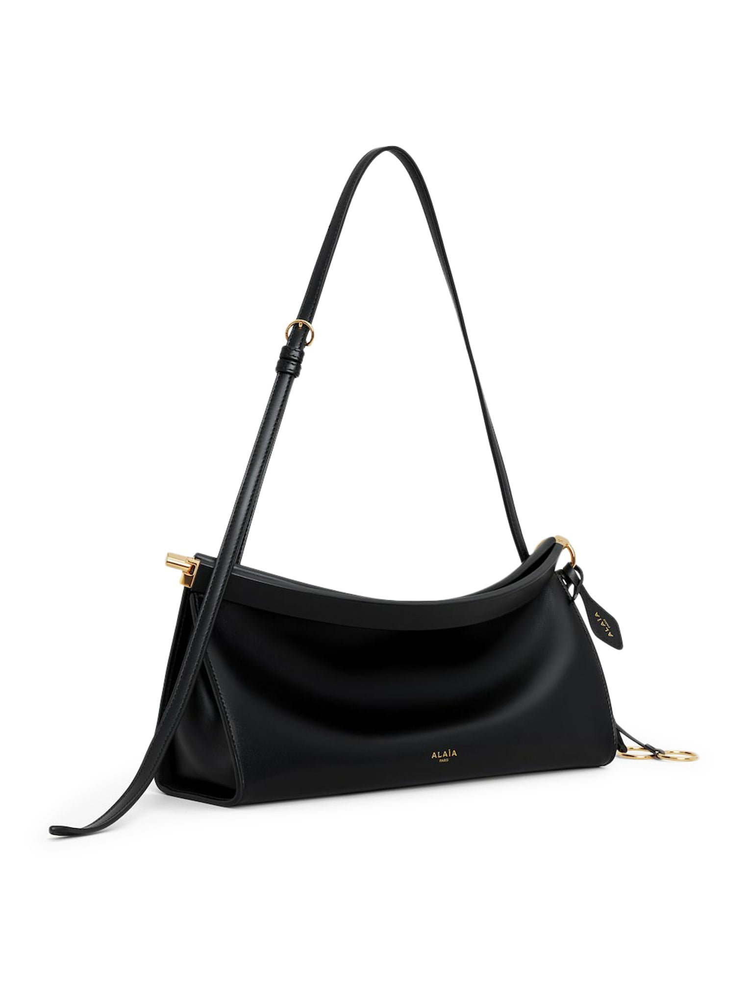 LE CLICK EAST WEST MEDIUM LEATHER BAG
