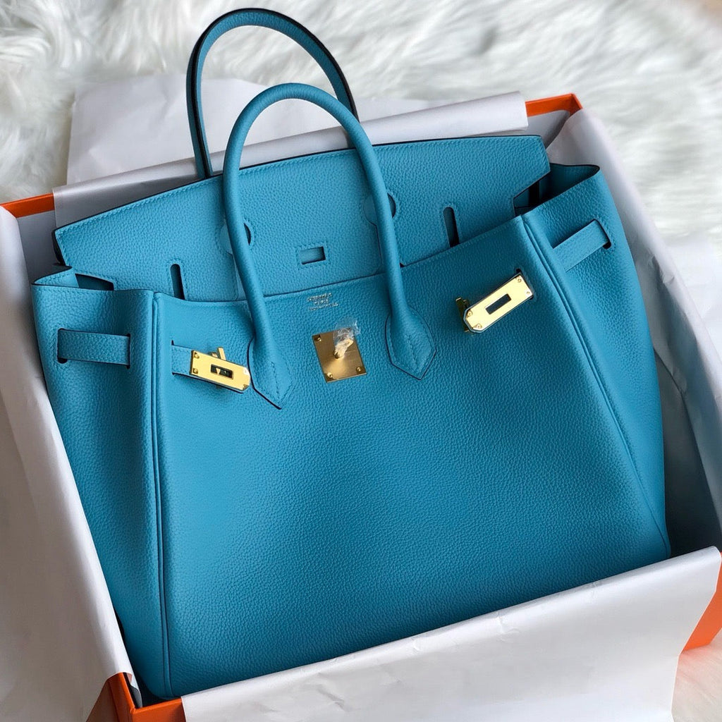 Hermes brikin limited edition colour handbag