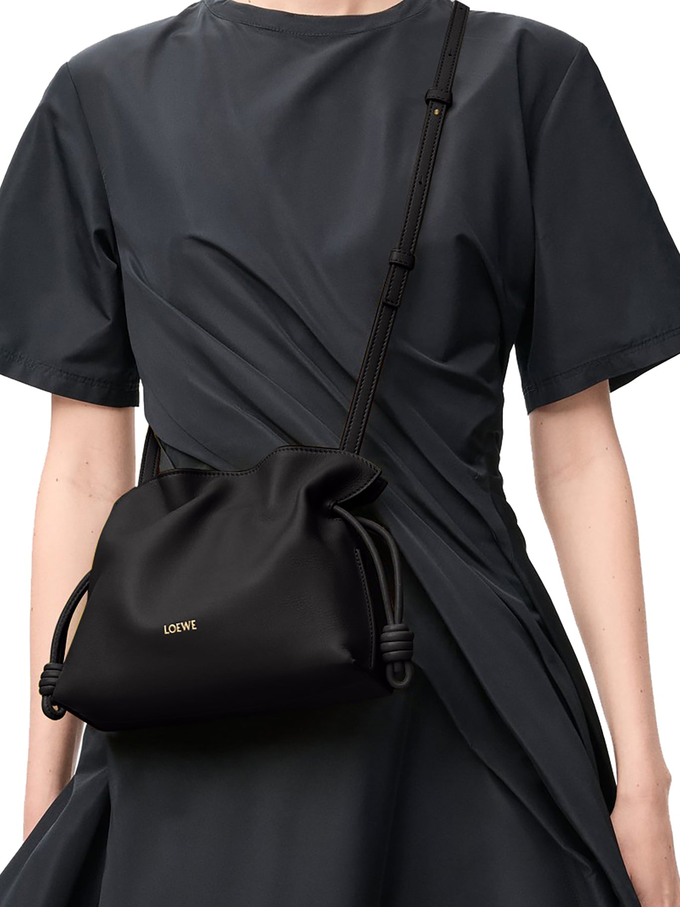 FLAMENCO CLUTCH MINI BAG IN CALFSKIN NAPPA
