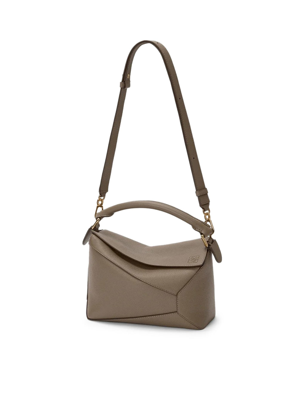 SMALL PUZZLE EDGE BAG IN GRAINED CALFSKIN