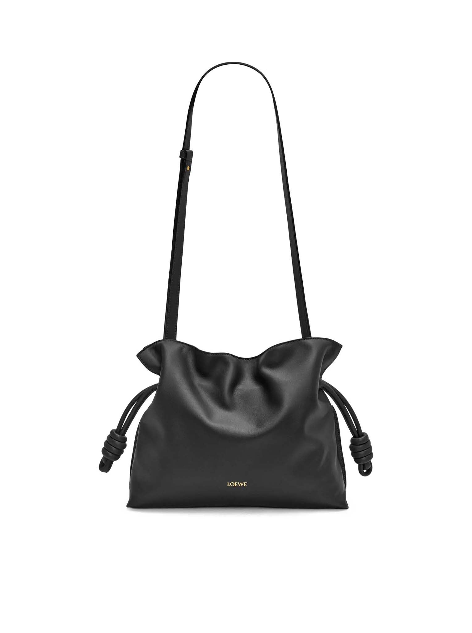 MEDIUM FLAMENCO CLUTCH BAG IN CALFSKIN NAPPA