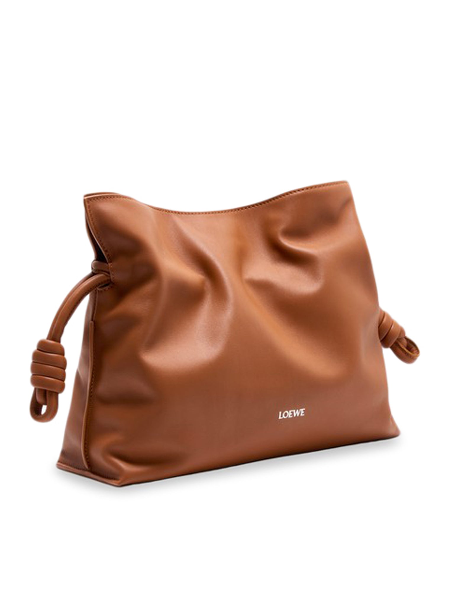 MEDIUM FLAMENCO CLUTCH BAG IN CALFSKIN NAPPA