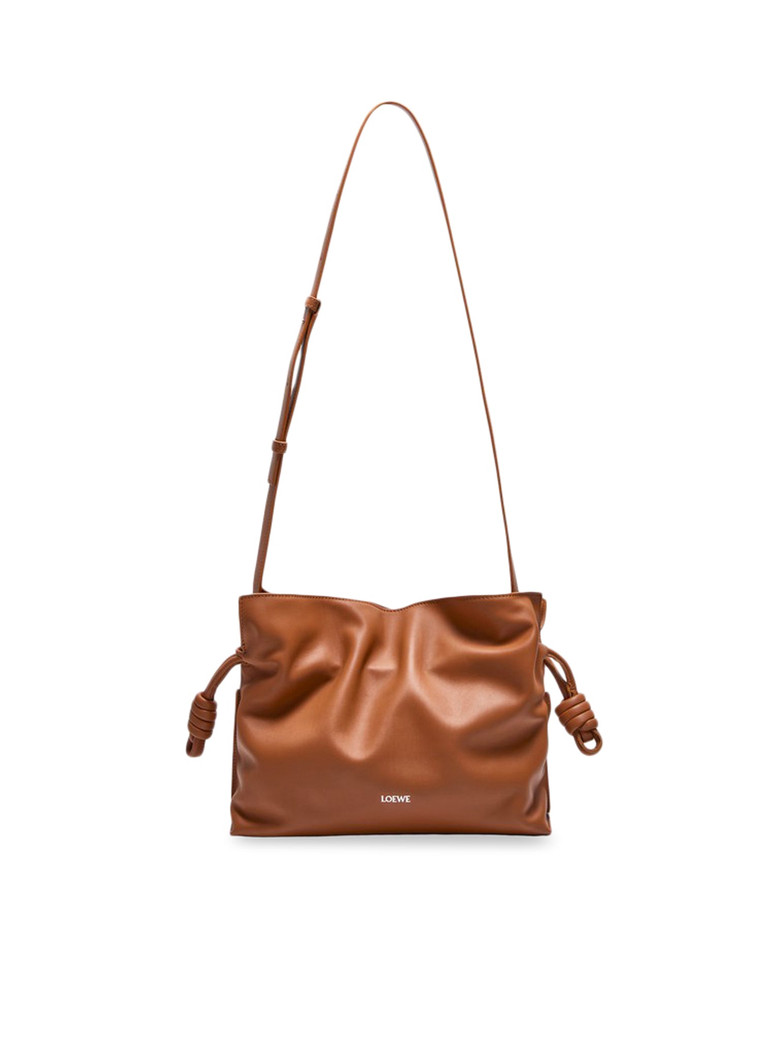 MEDIUM FLAMENCO CLUTCH BAG IN CALFSKIN NAPPA