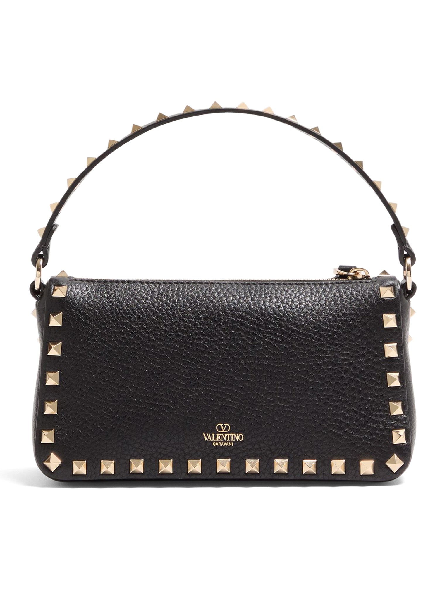 ROCKSTUD SMALL GARNET CALFSKIN CROSSBODY BAG