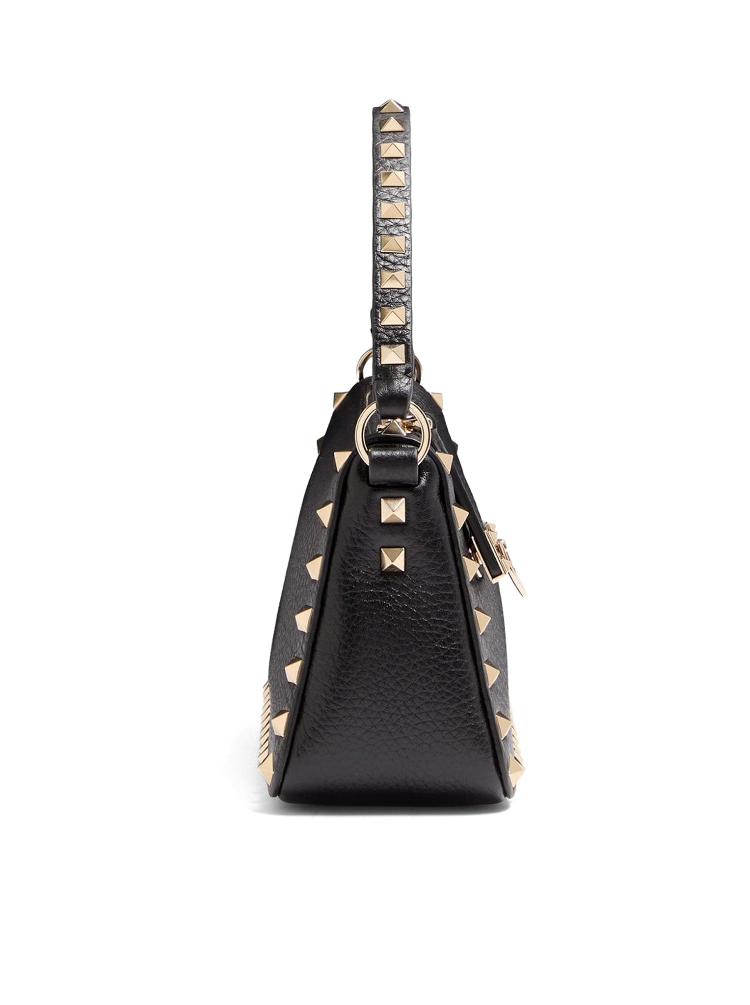 ROCKSTUD SMALL GARNET CALFSKIN CROSSBODY BAG