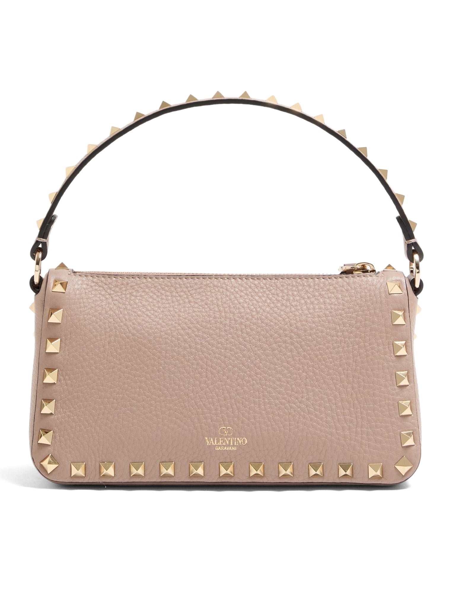 ROCKSTUD SMALL GARNET CALFSKIN CROSSBODY BAG