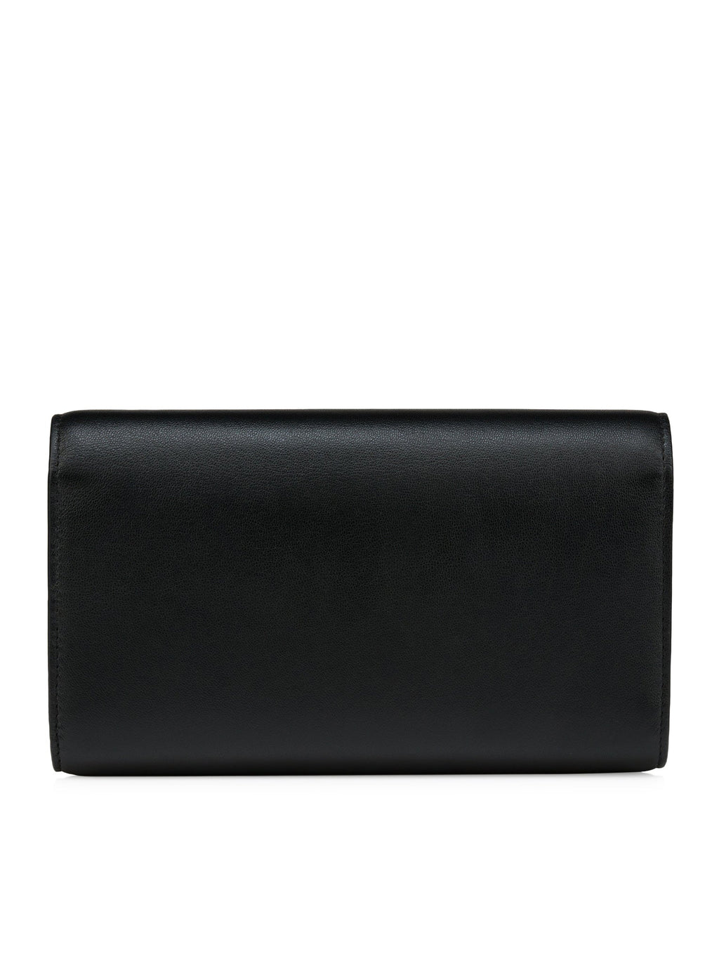BETTINA WALLET ON CHAIN IN BLACK NAPPA LEATHER