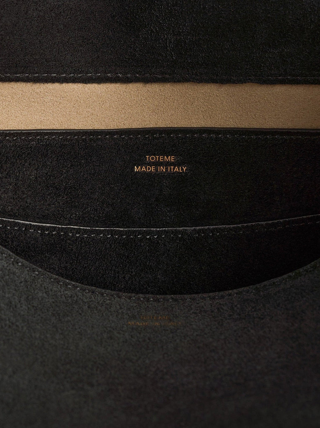 T-LOCK SUEDE BAG