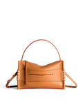 SMALL LOAFER BAG IN BROWN LEATHER