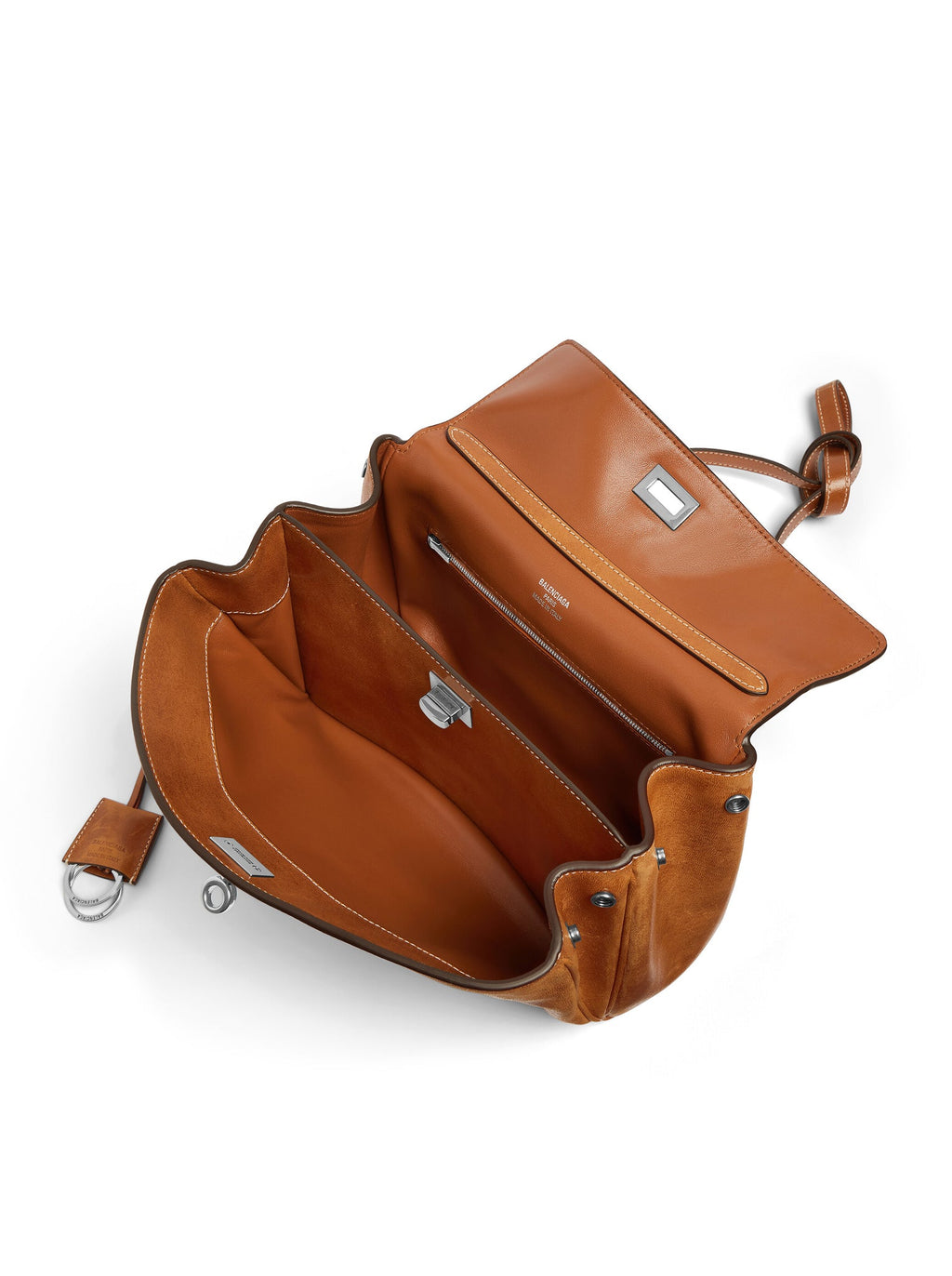 RODEO SMALL VEGETABLE TANNED LAMBSKIN BAG