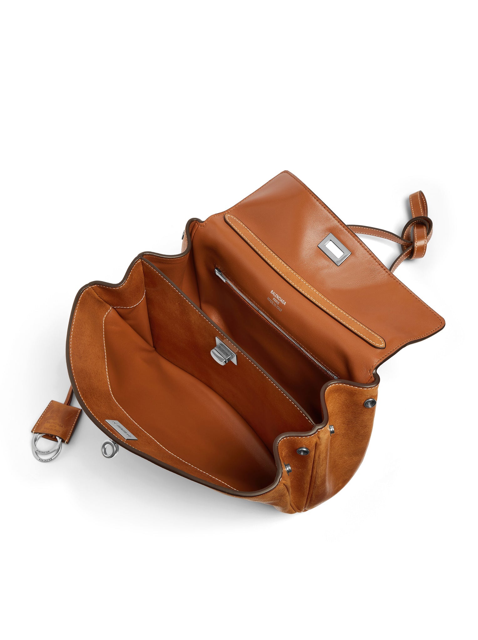 RODEO SMALL VEGETABLE TANNED LAMBSKIN BAG