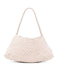 ROSANNA MINI BAG IN DARK BROWN WOVEN LEATHER