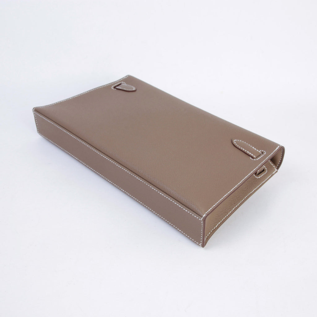 HERMÈS Kelly Elan Etoupe (18) Epsom Palladium hardware K (2025)