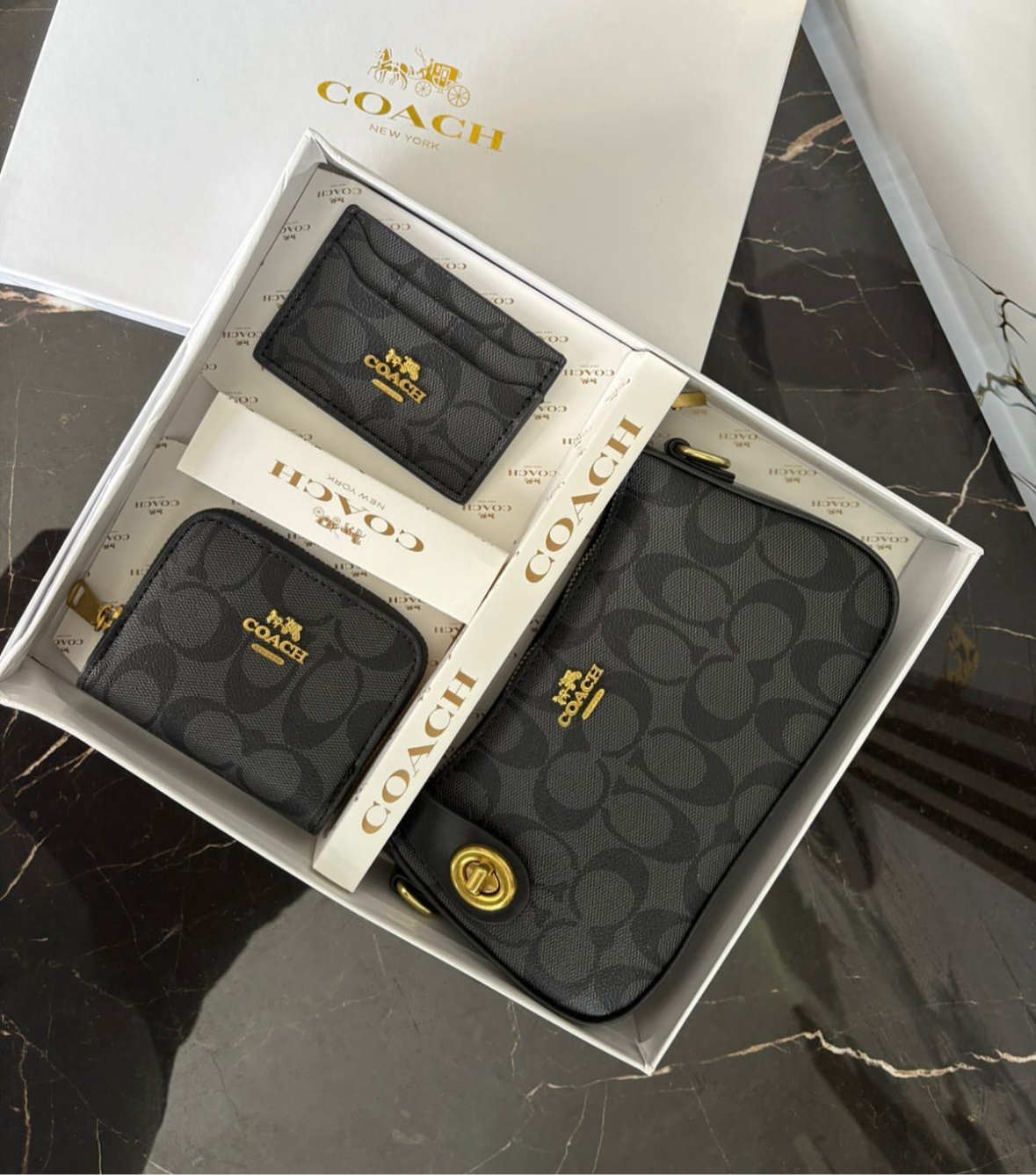 Coach New 3pc set