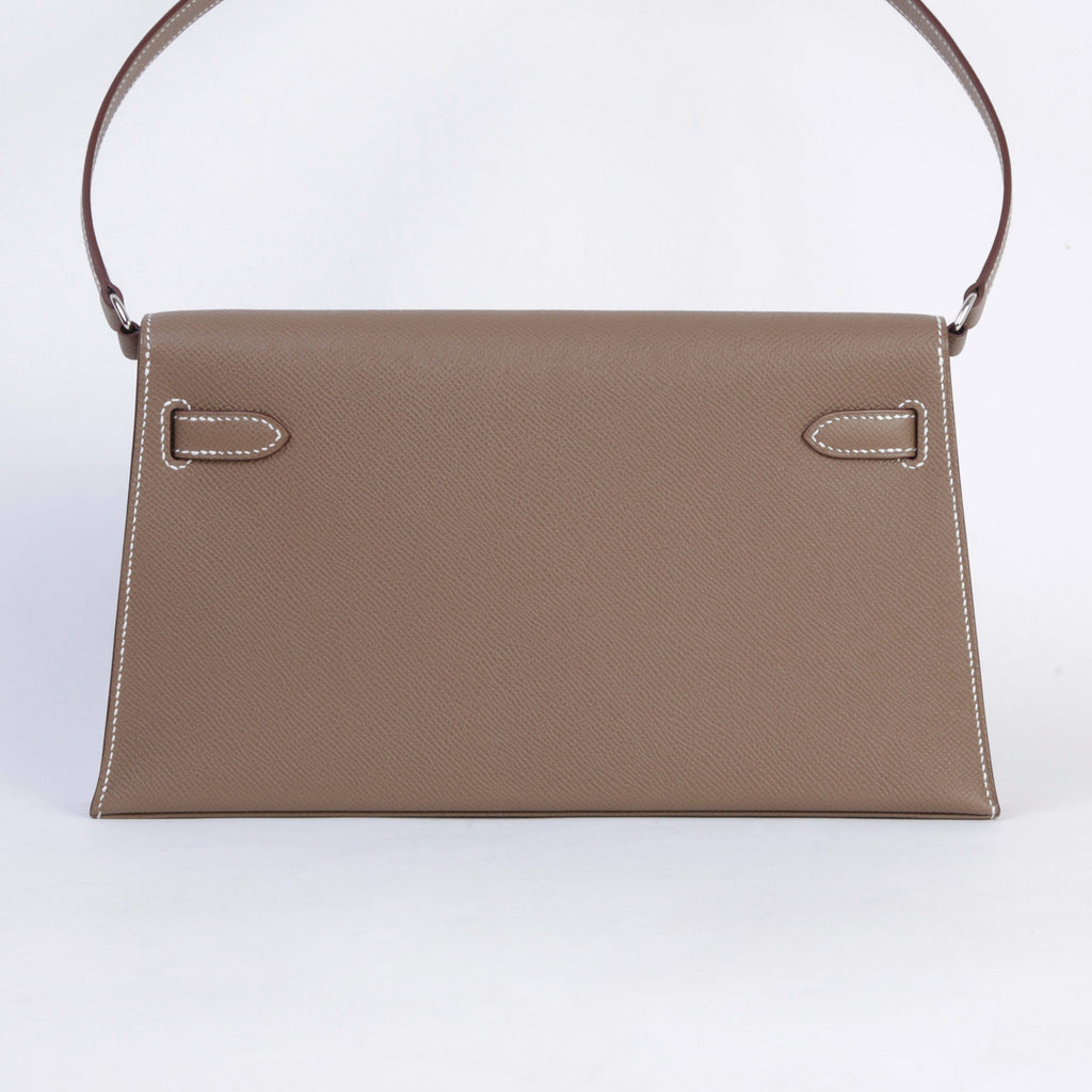 HERMÈS Kelly Elan Etoupe (18) Epsom Palladium hardware K (2025)