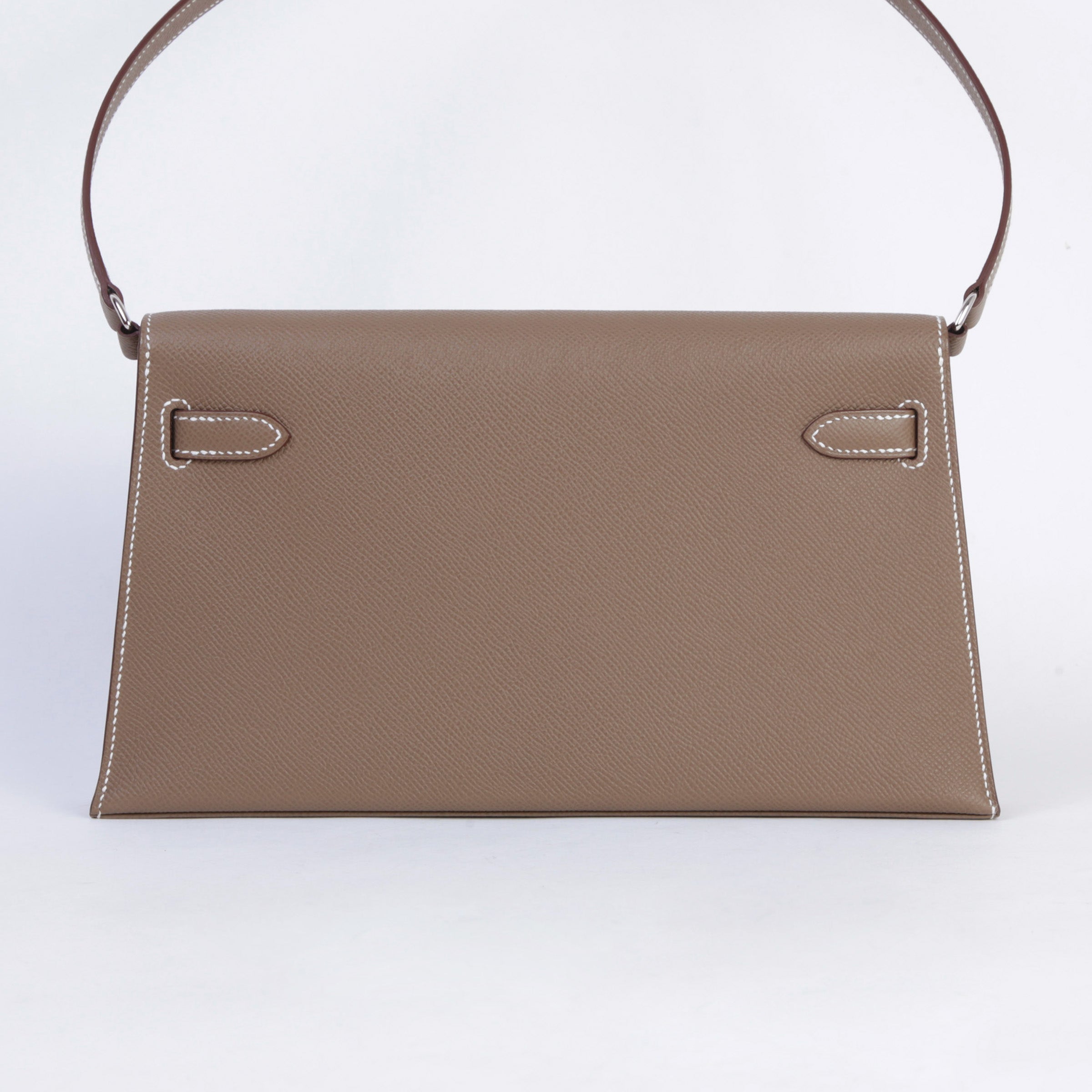 HERMÈS Kelly Elan Etoupe (18) Epsom Palladium hardware K (2025)