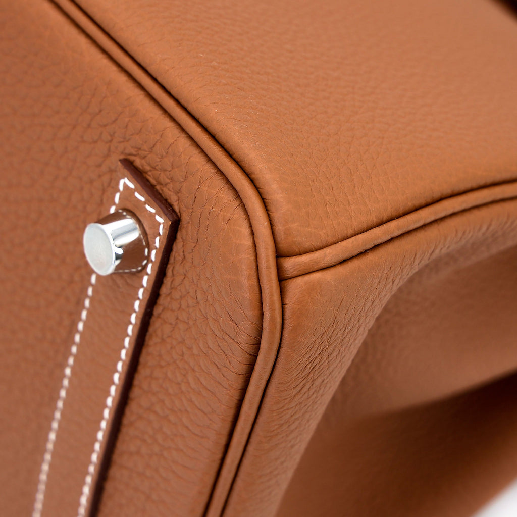 HERMÈS Birkin 30 Gold (37) Togo Palladium hardware K (2025)