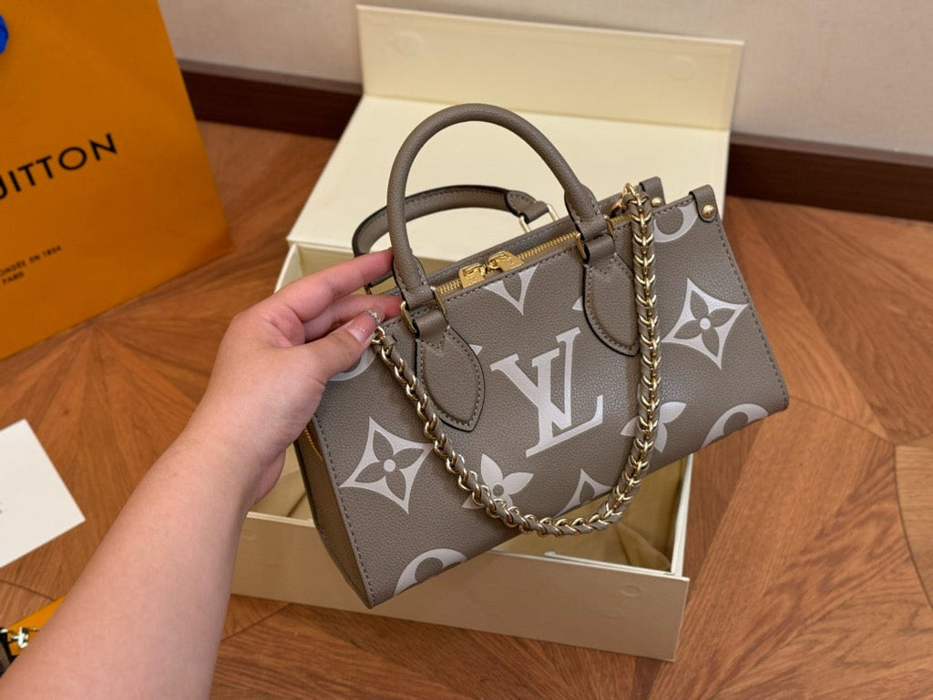 Louis Vuitton OTG grey Handbag