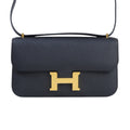 HERMÈS Constance Elan Noir (89) Epsom Gold hardware K (2025)