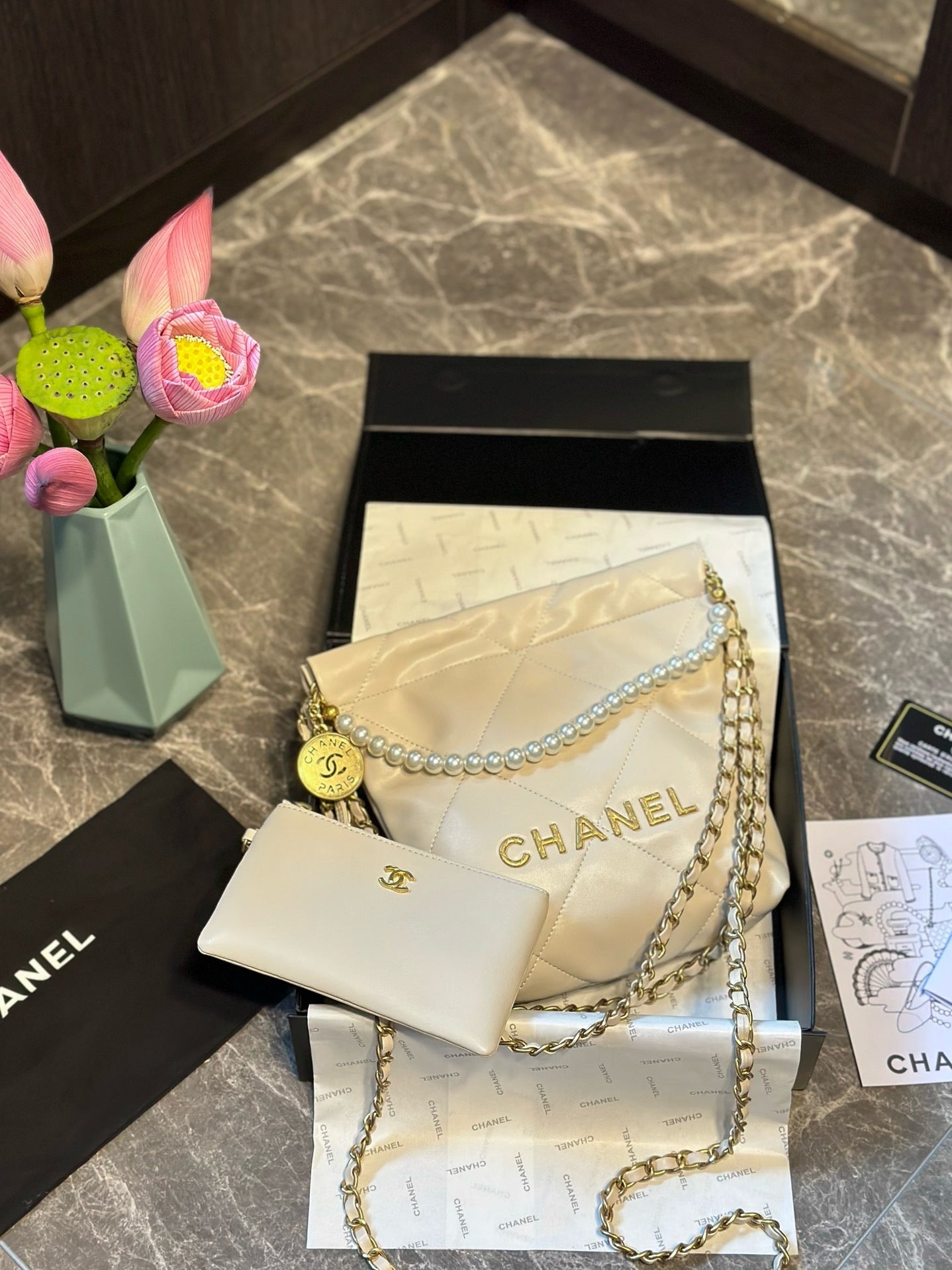 Chanel Rope Mouth Bag
